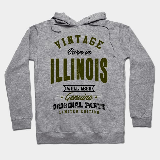 Illinois Hoodie by C_ceconello